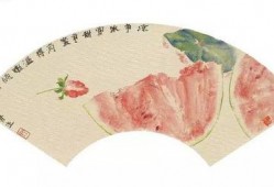 水墨画吃瓜,一场视觉与味觉的盛宴